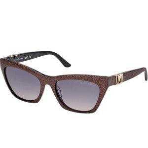 Guess by Marciano Sunglasses Black Glitter Cat Eye Frame GM00008 05W